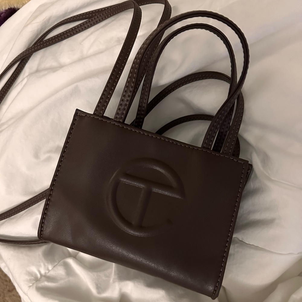 TelFar Small Shopping Bag - Chocolate